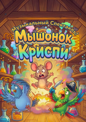 Детский музыкальный спектакль «Мышонок Криспи» Театрально-концертное агентство "Звёздный дождь"